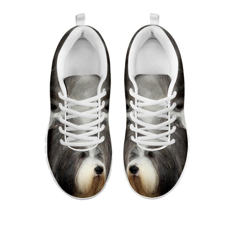 Amazing Bearded Collie Dog Print Running Shoes For Women-Free Shipping-For 24 Hours Only