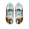 Boxer Dog Print Sneakers For Women- Free Shipping