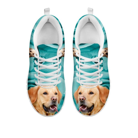 Cute Labrador Print Sneakers For Women- Free Shipping-For 24 Hours Only