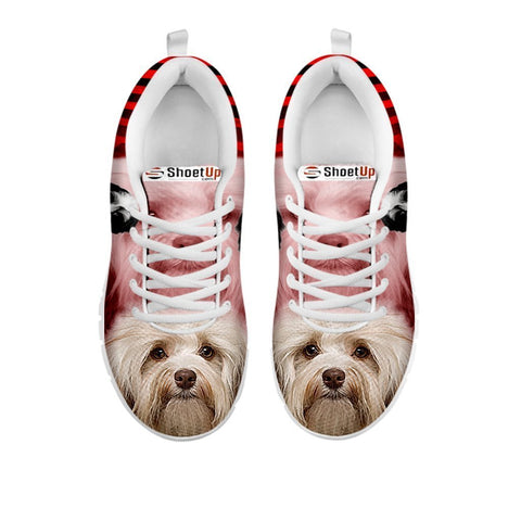 Cute Havanese Print Running Shoe For Women- Free Shipping-For 24 Hours Only