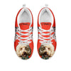 Labradoodle With Bow Tie Print Running Shoes For Women- Free Shipping- For 24 Hours Only