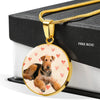 Airedale Terrier Print Luxury Necklace -Free Shipping
