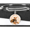 Airedale Terrier Print Luxury Bangle-Free Shipping