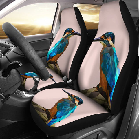 HummingBird Vector Art Print Car Seat Covers-Free Shipping