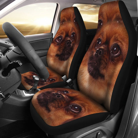Amazing Tibetan Spaniel Print Car Seat Covers-Free Shipping
