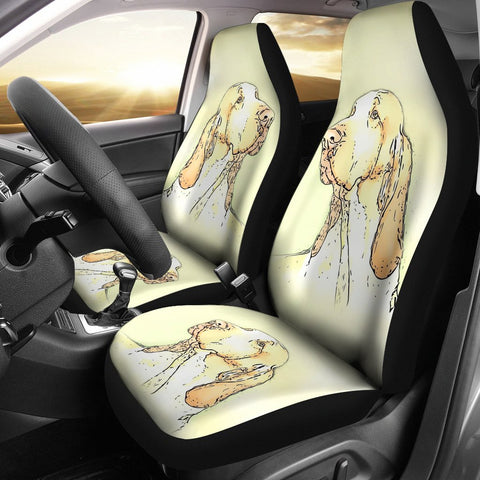 Bracco Italiano Dog Print Car Seat Covers-Free Shipping