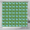 Golden Retriever Dog Pattern Print Shower Curtain-Free Shipping