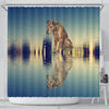 Amazing Irish Terrier Dog Print Shower Curtain-Free Shipping