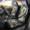 Laughing Alaskan Malamute Print Car Seat Covers- Free Shipping