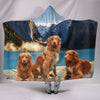 Nova Scotia Duck Tolling Retriever Print Hooded Blanket-Free Shipping