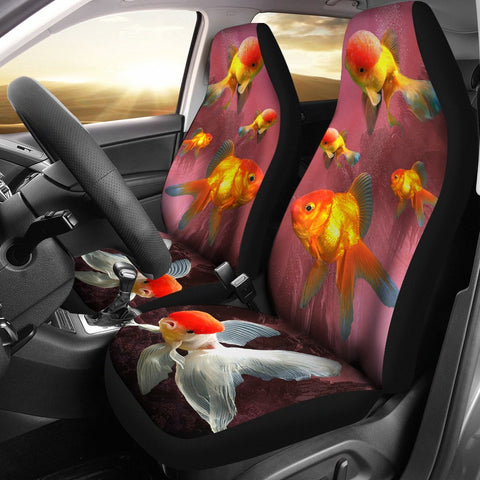 Oranda Fish Print Car Seat Covers- Free Shipping