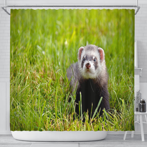 Ferret Lovers Shower Curtain