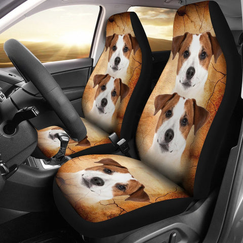 Jack Russell Terrier Print Car Seat Covers-Free Shipping