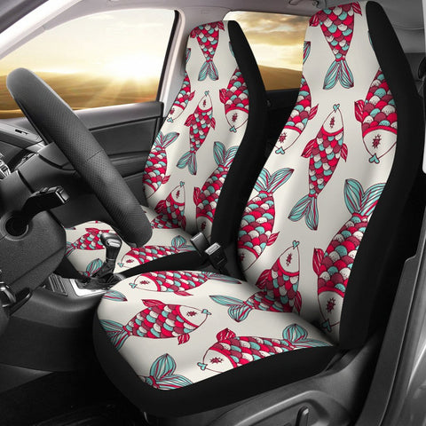 Fish Patterns Print Car Seat Covers-Free Shipping