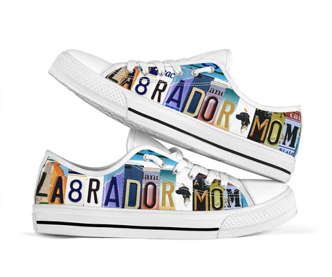 Labrador Mom Low Top Shoes - Perfect Labrador Owner Gift