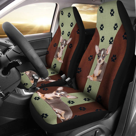 Chihuahua Dog Print Car Seat Covers- Free Shipping