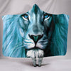 Lion Art Print Limited Edition Hooded Blanket-Free Shipping