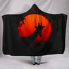 Giraffe Shadow Print Hooded Blanket-Free Shipping