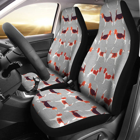 Beagle Dog Patterns2 Print Car Seat Covers-Free Shipping