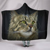 Amazing Norwegian Forest Print Hooded Blanket-Free Shipping