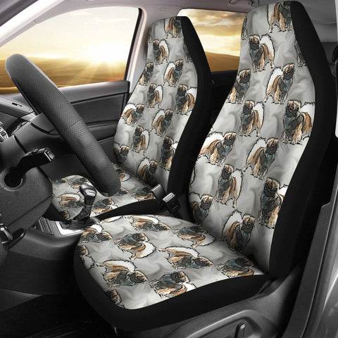 Tibetan Spaniel Patterns Print Car Seat Covers-Free Shipping