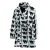 Cat Patterns Print Women's Bath Robe-Free Shipping