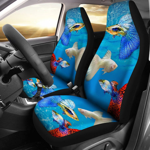 Guppy Fish Print Car Seat Covers-Free Shipping