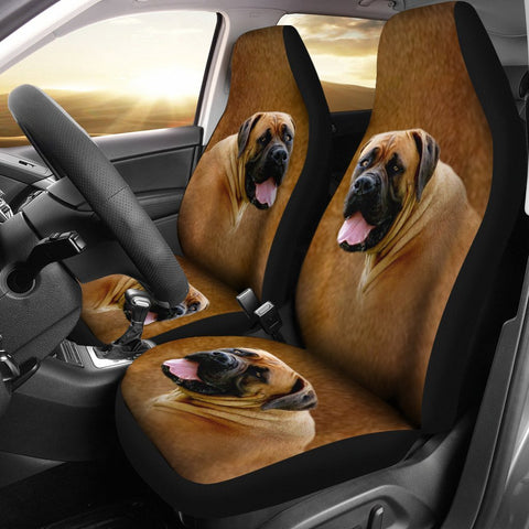 South African Boerboel Dog Print Car Seat Covers-Free Shipping