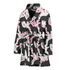 Briard Dog Pattern Print Women's Bath Robe-Free Shipping