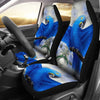 Hyacinth macaw Parrot Print Car Seat Covers-Free Shipping
