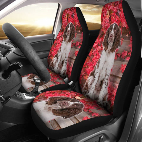 Amazing English Springer Spaniel Print Car Seat Covers-Free Shipping