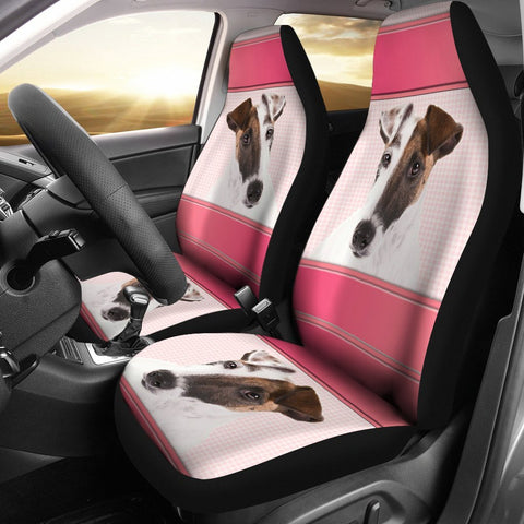 Smooth Fox Terrier Dog Print Car Seat Covers-Free Shipping