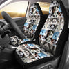 Siberian Husky Eyes Print Car Seat Covers-Free Shipping