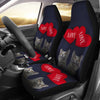 Russian Blue Cat Love Print Car Seat Covers-Free Shipping