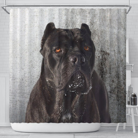 Cane Corso Print Shower Curtains-Free Shipping