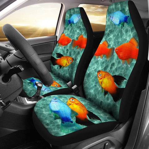 Platy Fish Print Car Seat Covers- Free Shipping