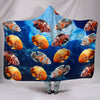 Oscar Fish Print Hooded Blanket-Free Shipping