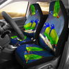 Blue-Headed Parrot (Blue-Headed Pionus) Print Car Seat Covers-Free Shipping