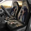 Bluetick Coonhound Print Car Seat Covers- Free Shipping