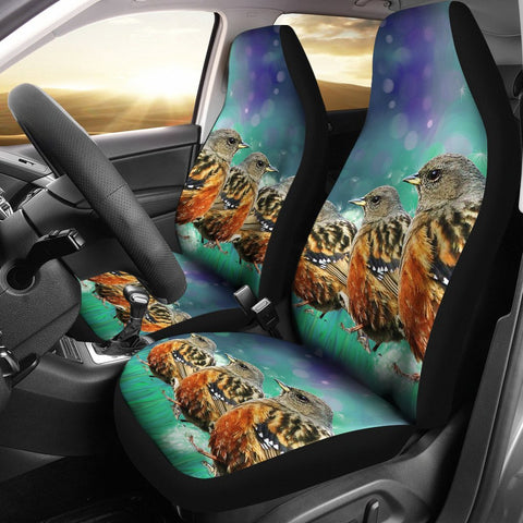 Accentor Bird Art Print Car Seat Covers-Free Shipping