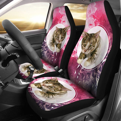 Amazing American Shorthair Cat Print Car Seat Covers-Free Shipping