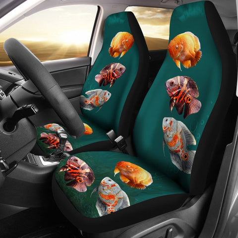 Oscar Fish Print Car Seat Covers-Free Shipping
