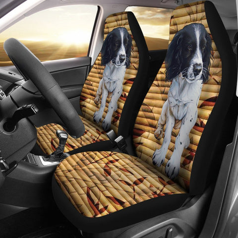 Cute English Springer Spaniel Print Car Seat Covers-Free Shipping