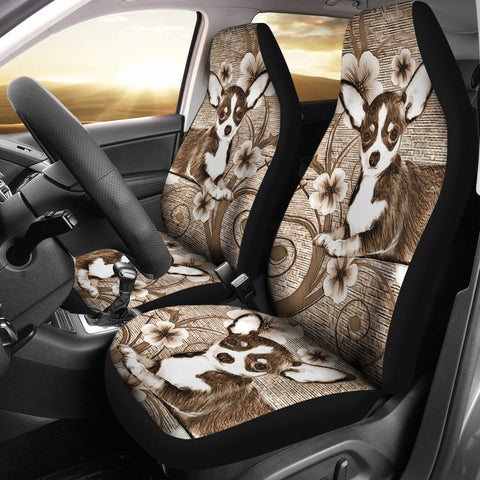 Cute Chihuahua Dog Print Car Seat Covers-Free Shipping