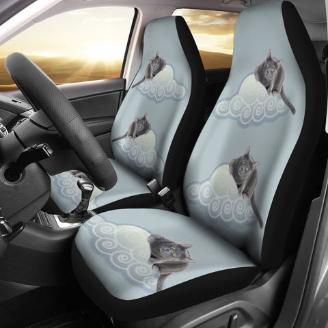 Korat Cat Print Car Seat Covers-Free Shipping