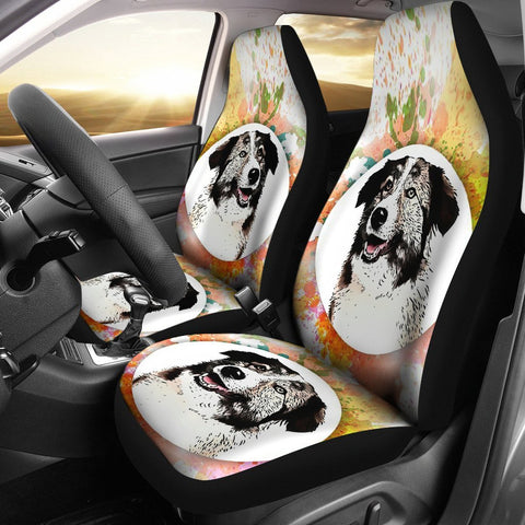 Aidi Dog Print Car Seat Covers-Free Shipping