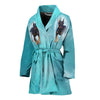 Doberman Pinscher Dog Print Women's Bath Robe-Free Shipping