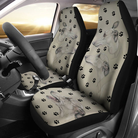 Whippet Paws Print Car Seat Covers-Free Shipping