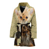 Cute Chihuahua Print Women's Bath Robe-Free Shipping