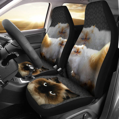 Lovely Himalayan Cat Print Car Seat Covers- Free Shipping